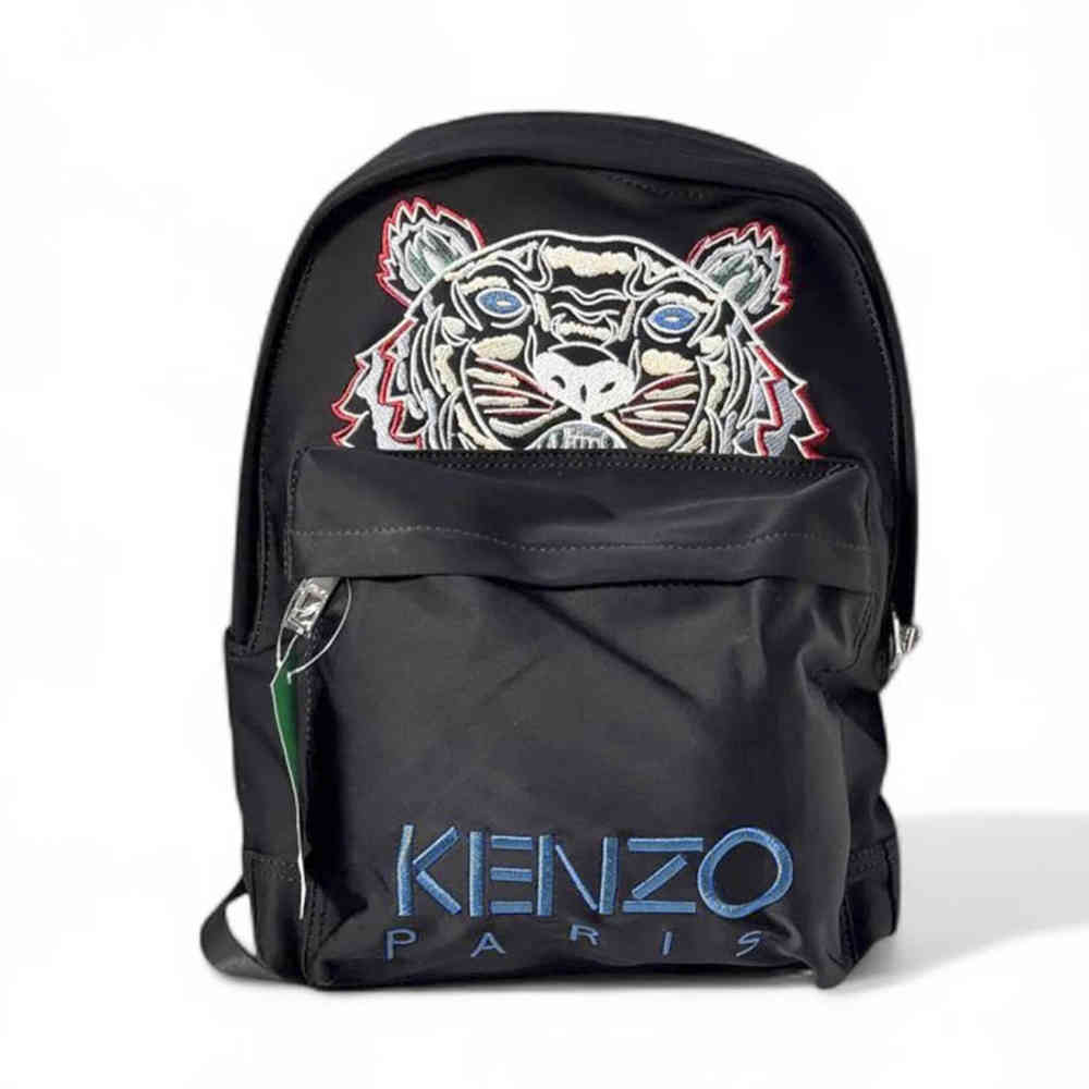 Kenzo Tiger Black & Blue Premium Backpack-thumb-0