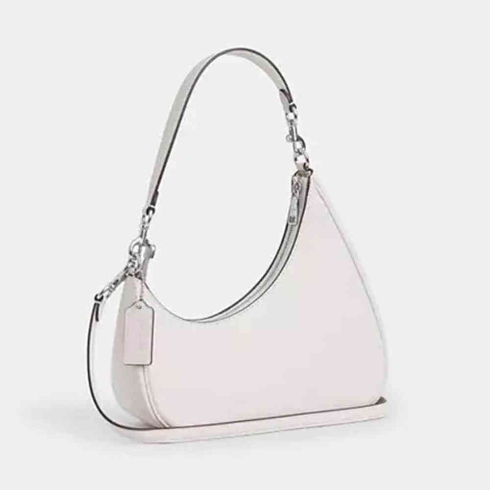 Coach Teri Twisted White Shoulder Bag-1