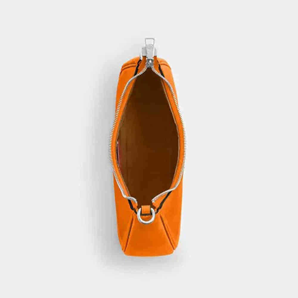 Coach Teri Twisted Orange Shoulder Bag-2