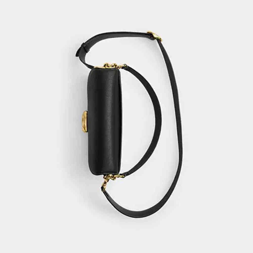 Coach Tabby Black Shoulder Bag-thumb-2