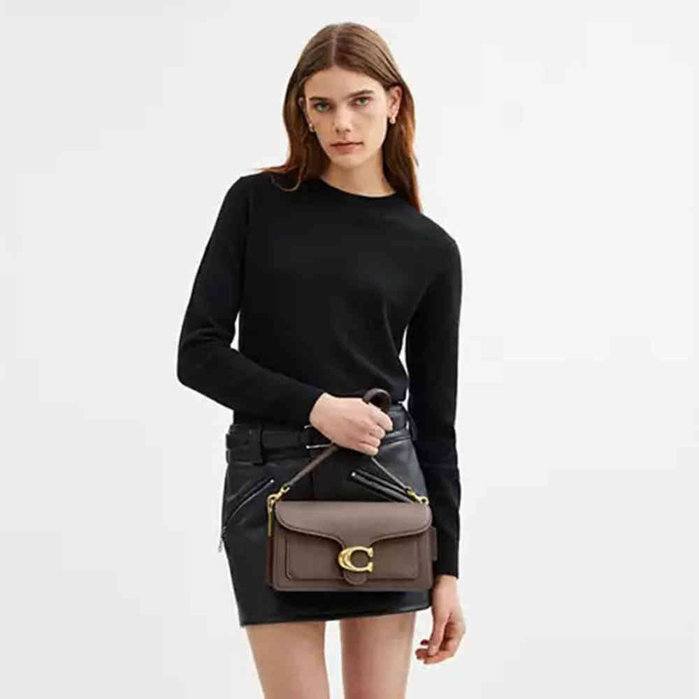 Coach Georgie In Blocked Signature Canvas Shoulder Bag-2