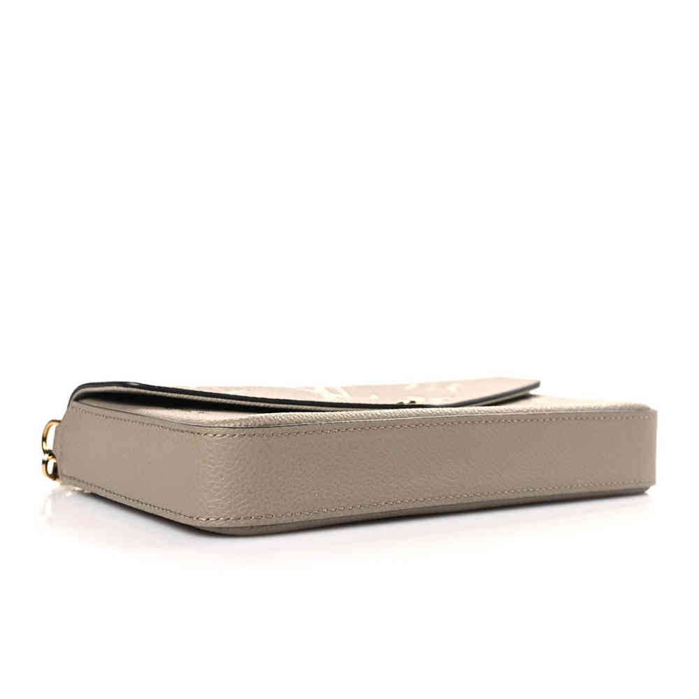 Louis Vuitton Felicie Beige & White Shoulder Bag-3