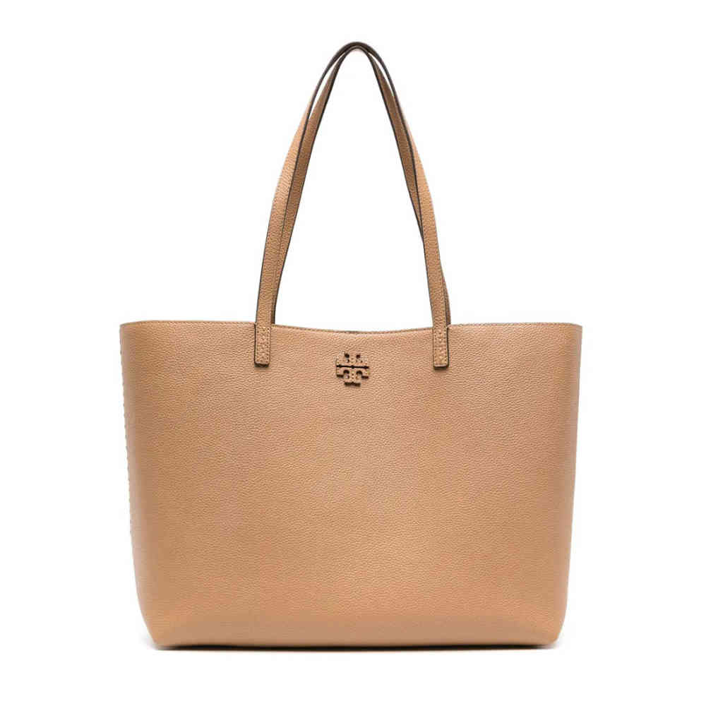 Brown Tory Burch Mc Graw Black Tote Bag