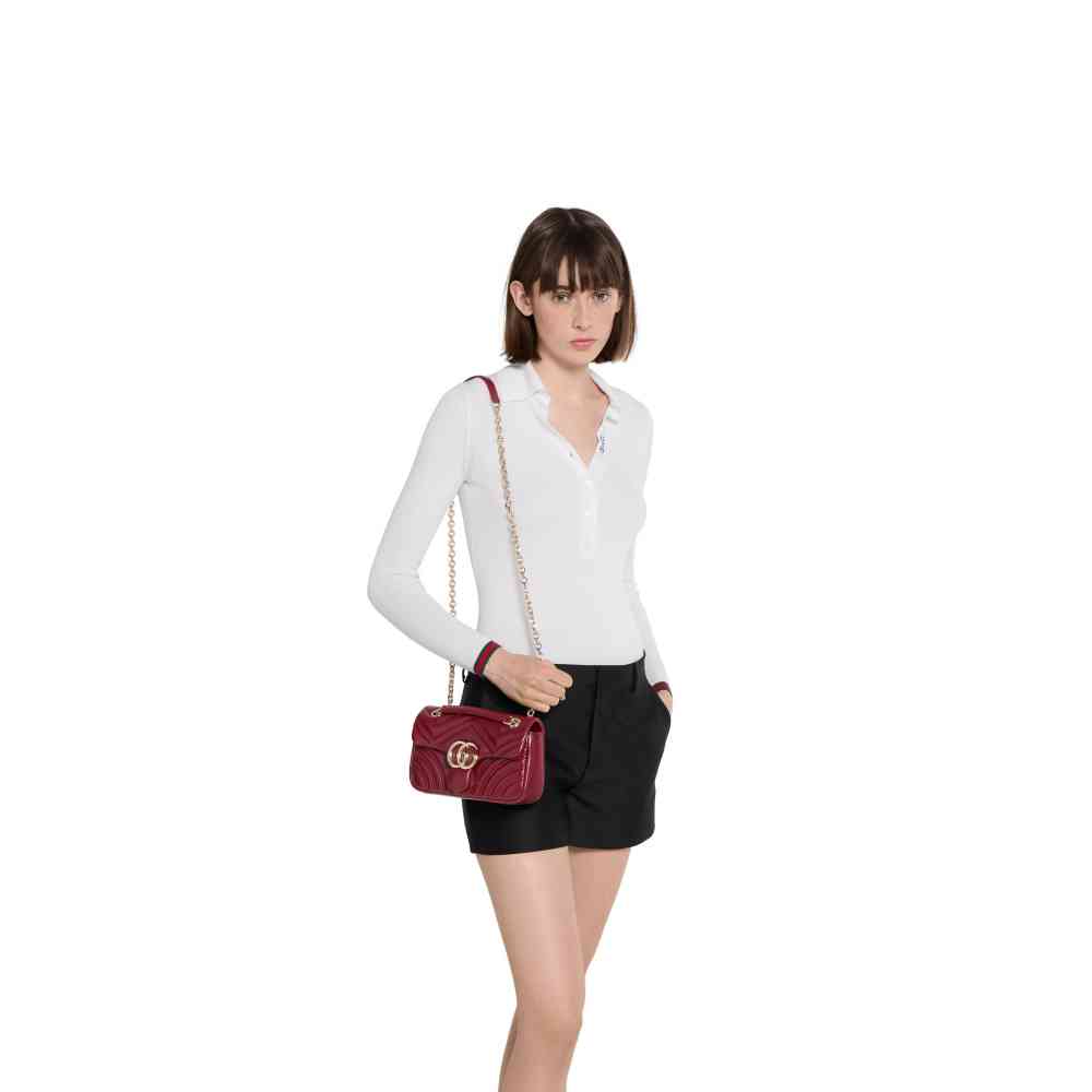 Gucci Wine Leather Sling bag-thumb-5