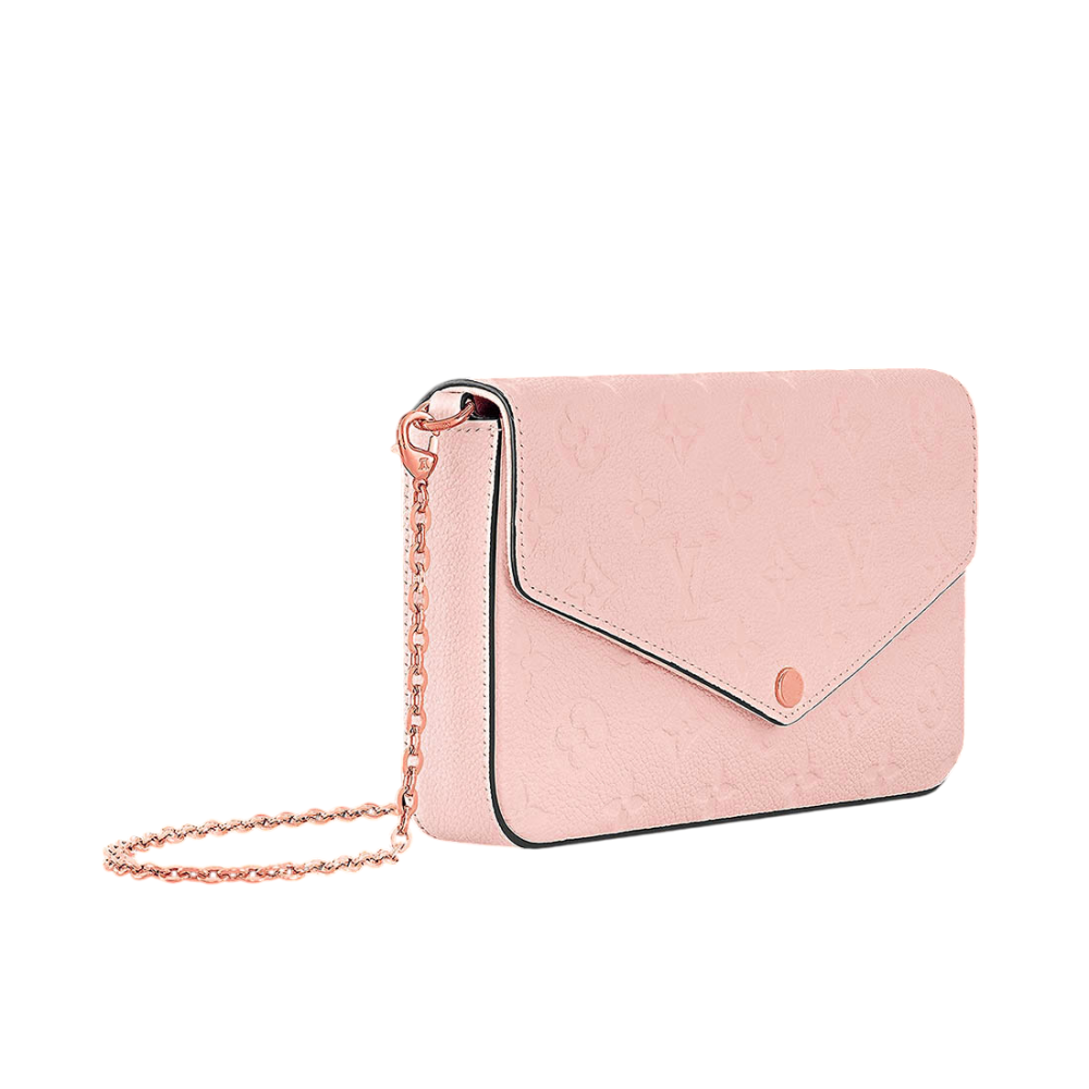 Louis Vuitton Felicie Pink Sling Bag-1