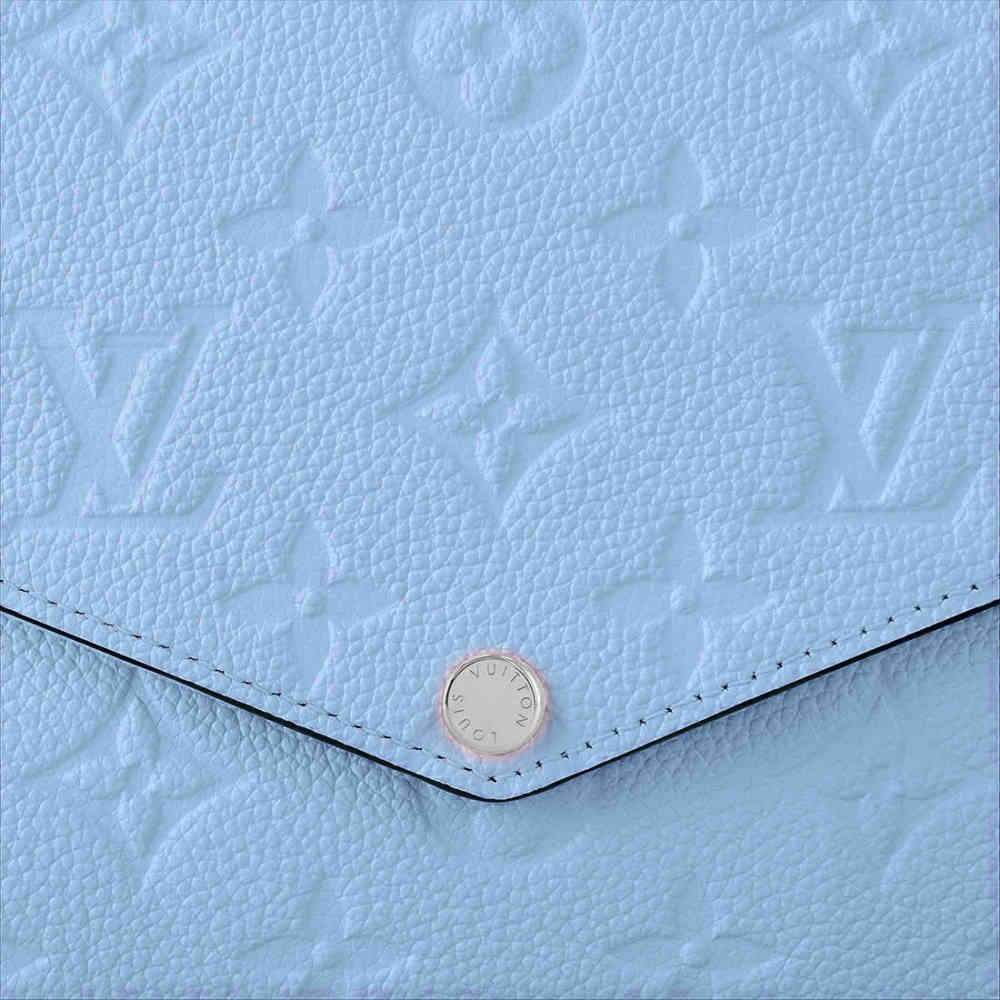 Louis Vuitton Felicie Blue Sling Bag-thumb-5