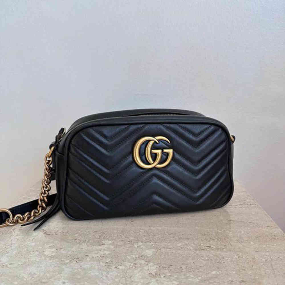 Gucci Mattlasse Camera Shape Sling Bag-thumb-0