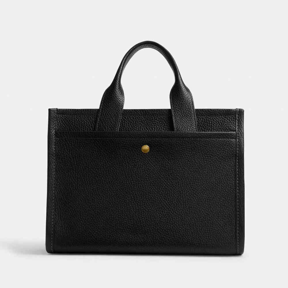 Coach Cargo 26 Black Tote Bag-thumb-2