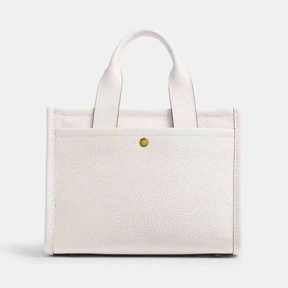 Coach Cargo 26 White Tote Bag-thumb-2
