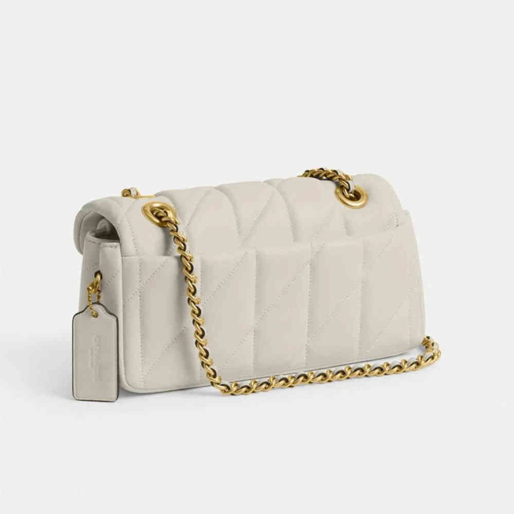 Coach Tabby 26 With Pillow Quilting White Sling Bag-thumb-2
