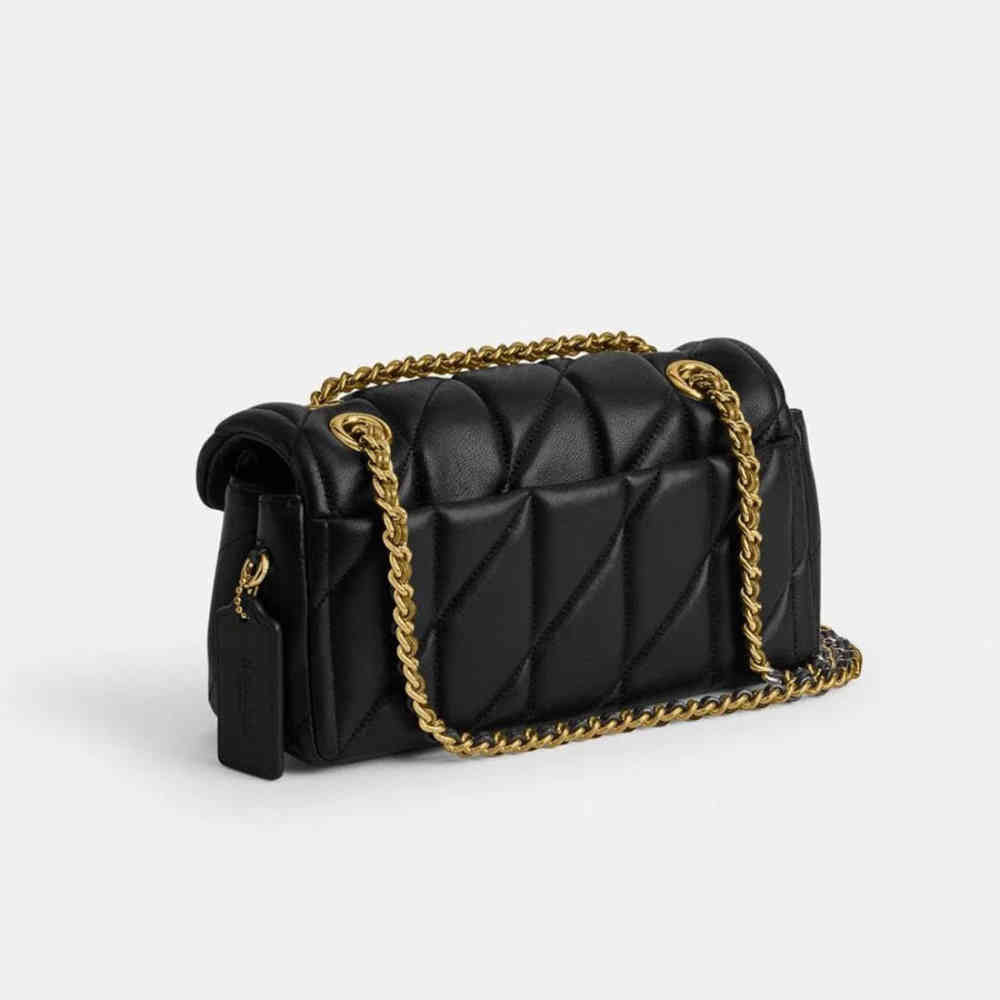 Coach Tabby 26 With Pillow Quilting Black Sling Bag-thumb-1