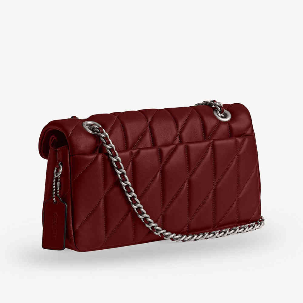 Coach Tabby 26 With Pillow Quilting Wine Sling Bag-thumb-2