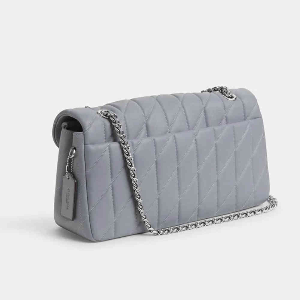 Coach Tabby 26 With Pillow Quilting Blue Sling Bag-thumb-1