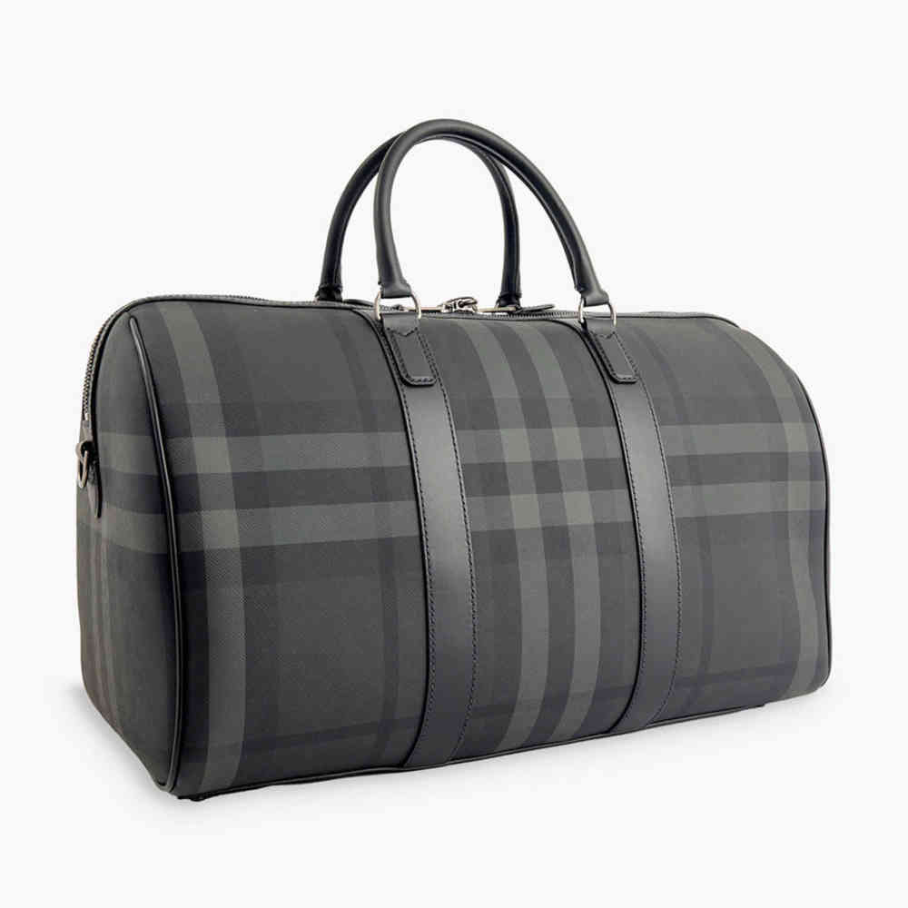 Burberry Boston Black Duffle Bag-thumb-1