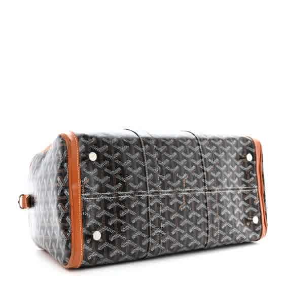 Goyard Boeing 55 Brown Duffle Bag-thumb-1