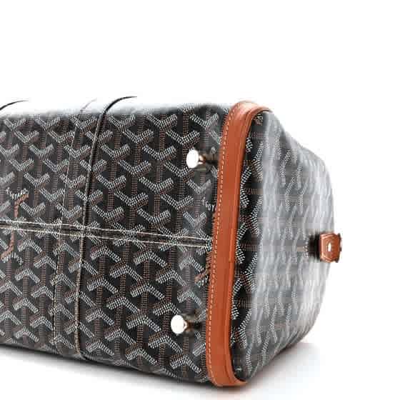 Goyard Boeing 55 Brown Duffle Bag-thumb-2