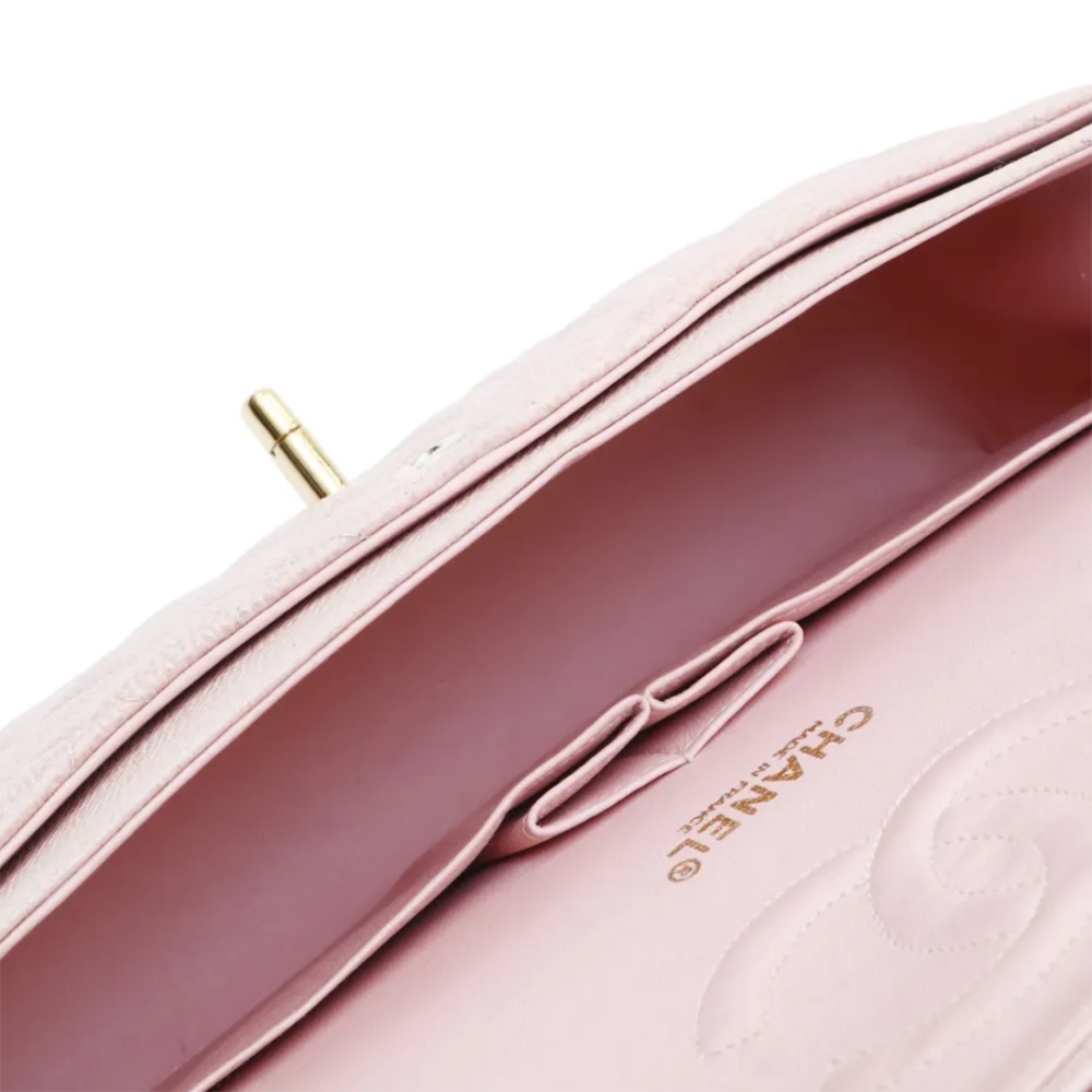 Chanel Jumbo Classic Pink Sling Bag-5