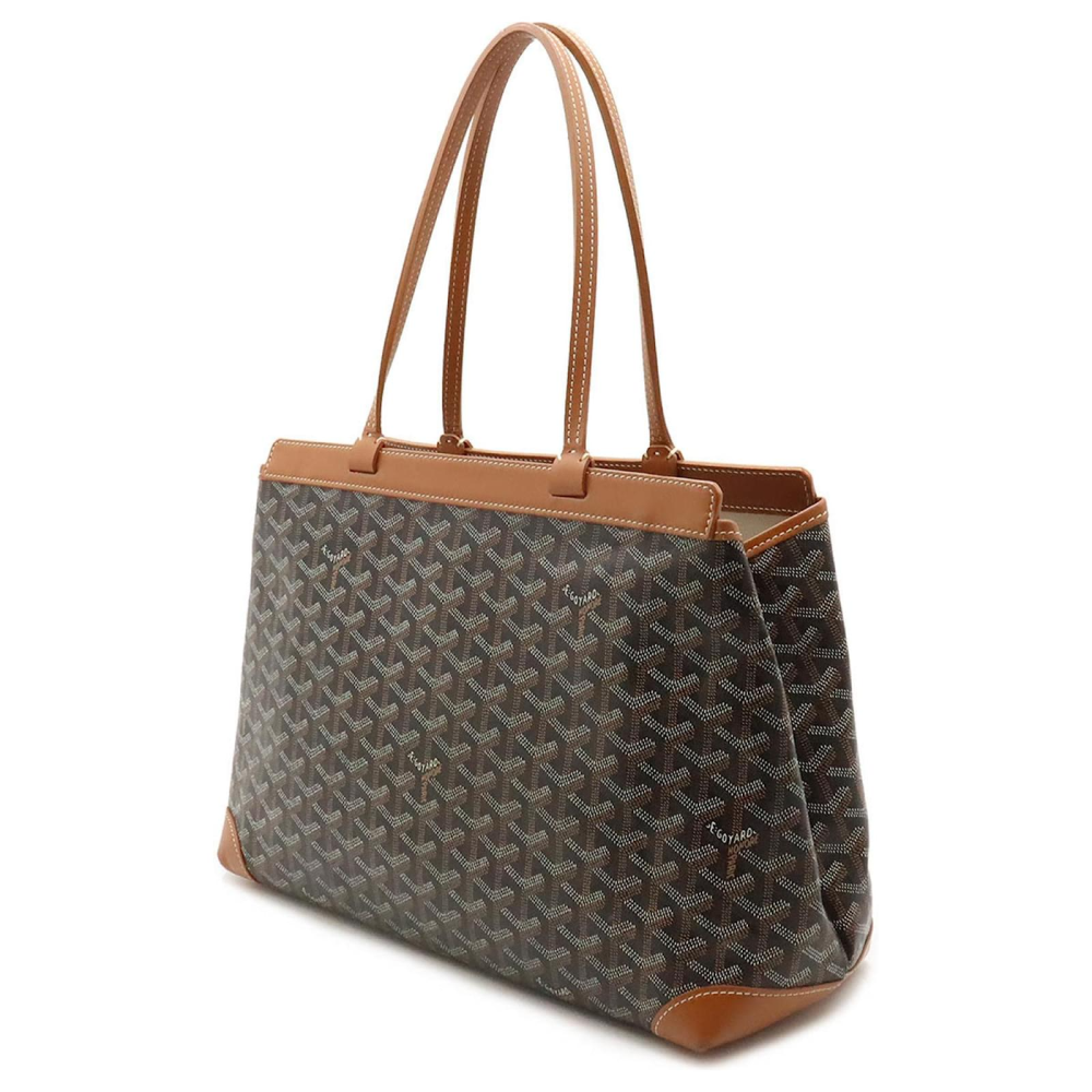 Goyard Bellechasse Biaude PM Black & Brown Tote Bag-1