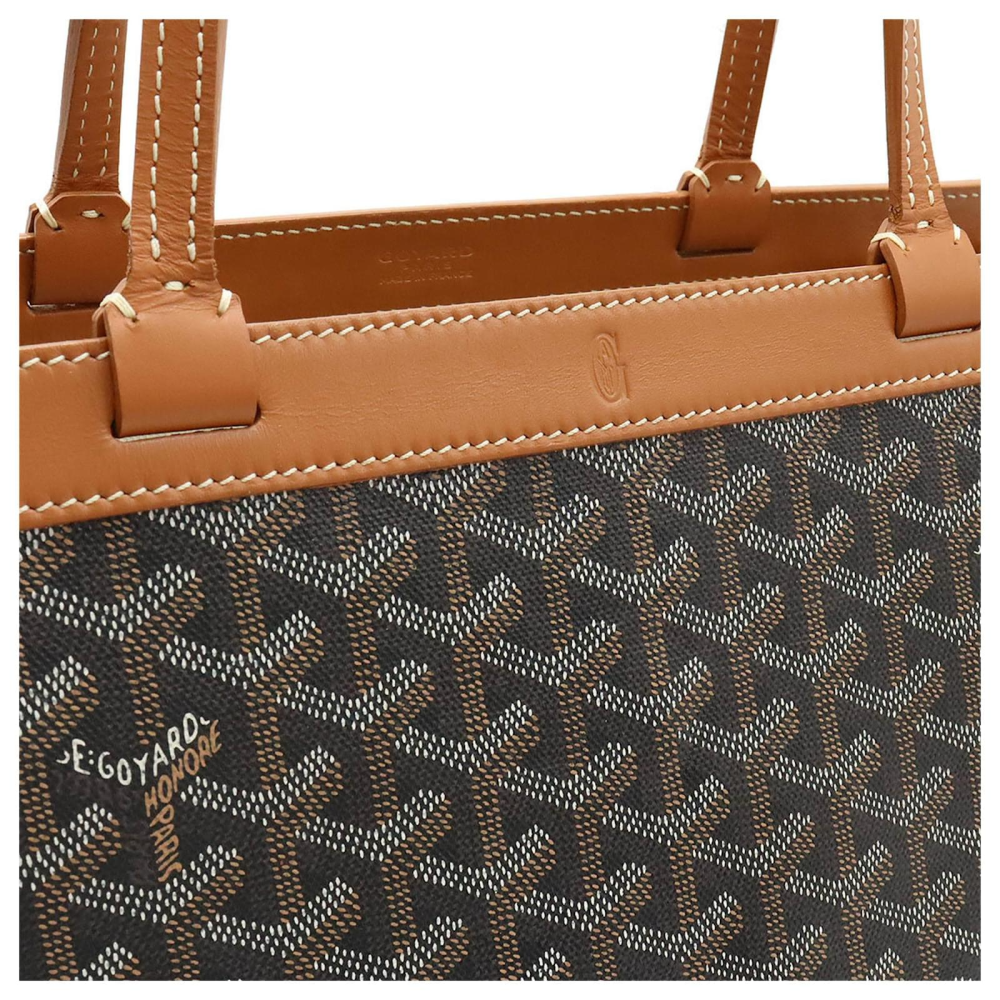 Goyard Bellechasse Biaude PM Black & Brown Tote Bag-4