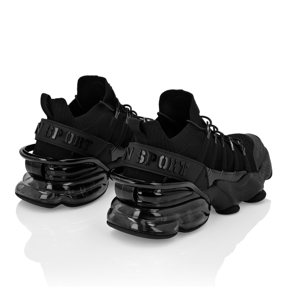 Philipp Plein Black Premium Quality Sneakers-thumb-3