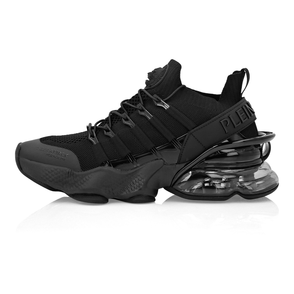 Philipp Plein Black Premium Quality Sneakers-thumb-0