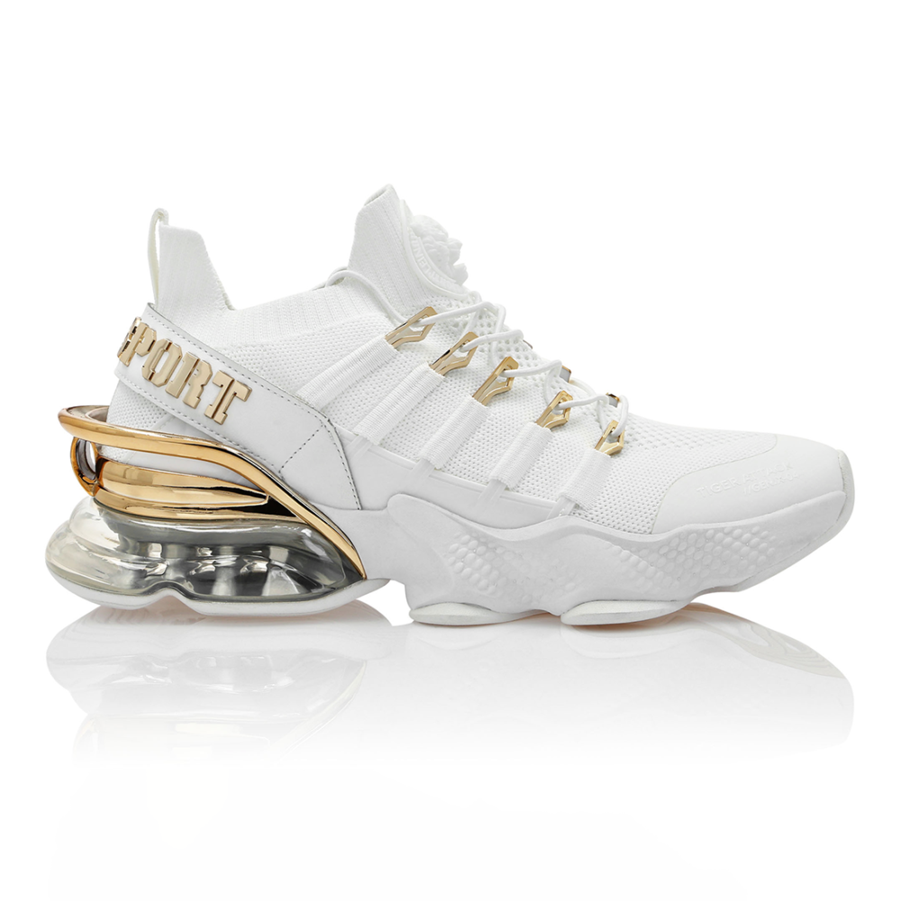 Philip Plein Sports White Premium Low-Top Sneaker-thumb-1
