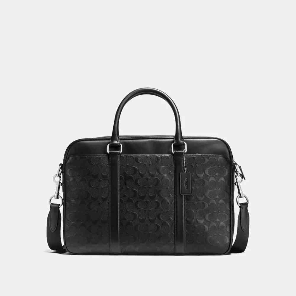 Coach Perry Briefcase Style Laptop & Document Bag-thumb-0