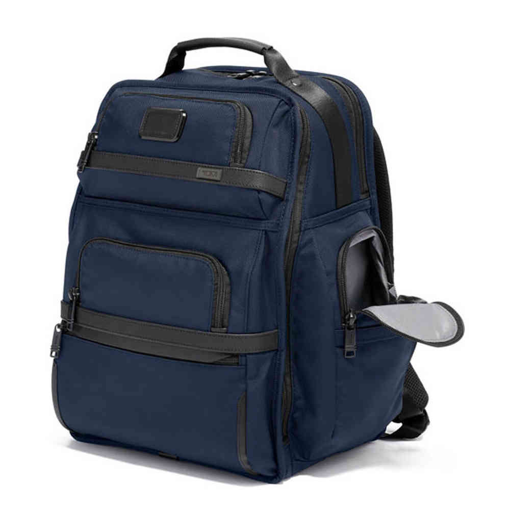 Tumi Alpha Brief Blue Backpack-thumb-1