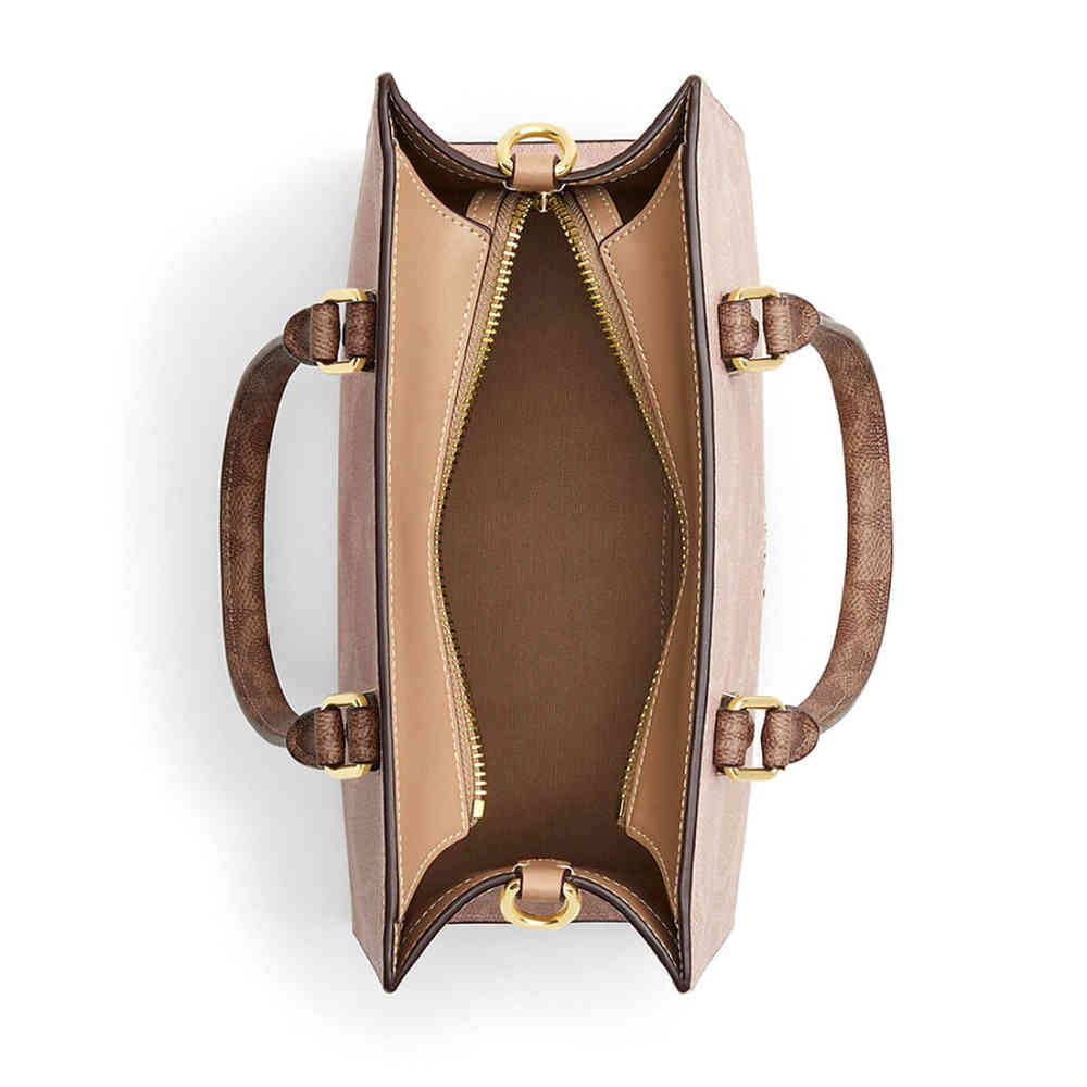 Coach Maggie Cream Tote Bag-2