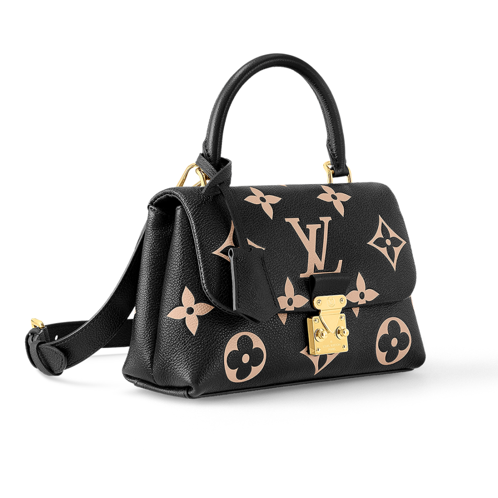 Louis Vuitton Madeleine Black & Cream Crossbody Bag-2