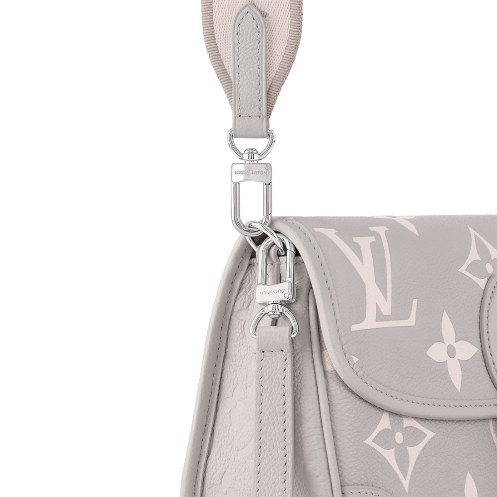 Louis Vuitton Montaigne Beige Leather Shoulder Bag-4