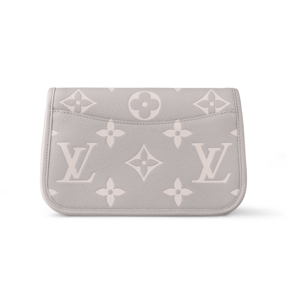 Louis Vuitton Montaigne Beige Leather Shoulder Bag-2