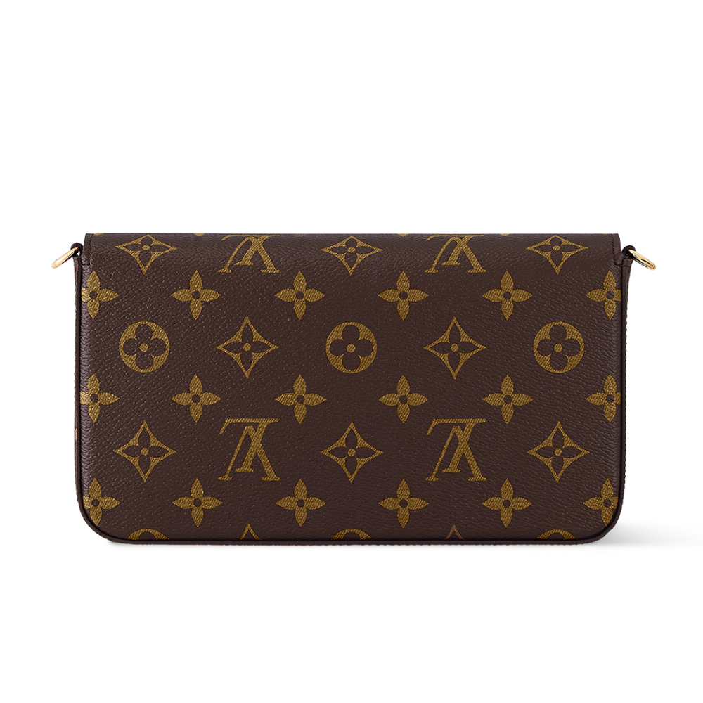 Louis Vuitton Felicie Brown Sling Bag-thumb-2