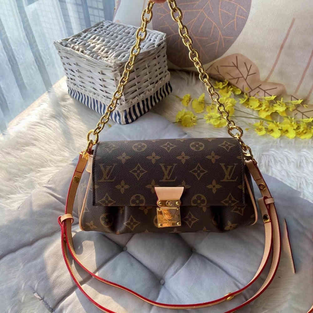 Brown Louis Vuitton Favorite Pink Empreinte Bicolor Sling Bag