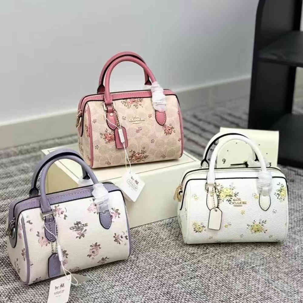 Coach Rowan Crossbody White Handbag-1