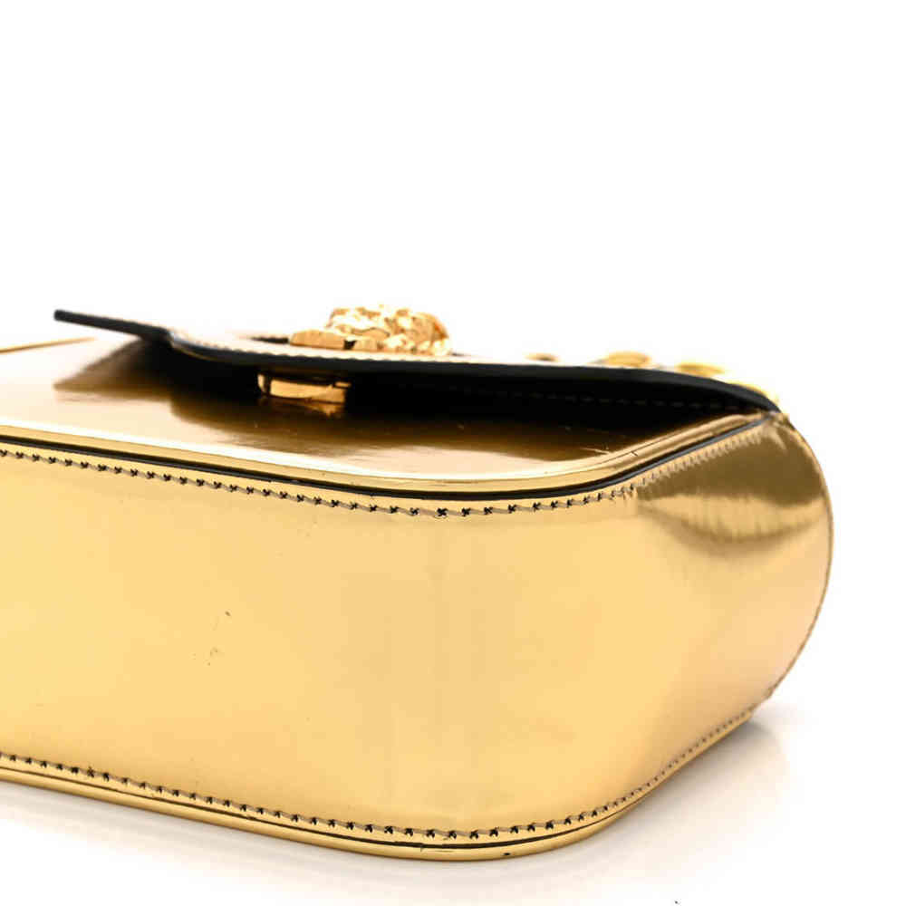 Versace Small La Medusa Golden Handbag-3