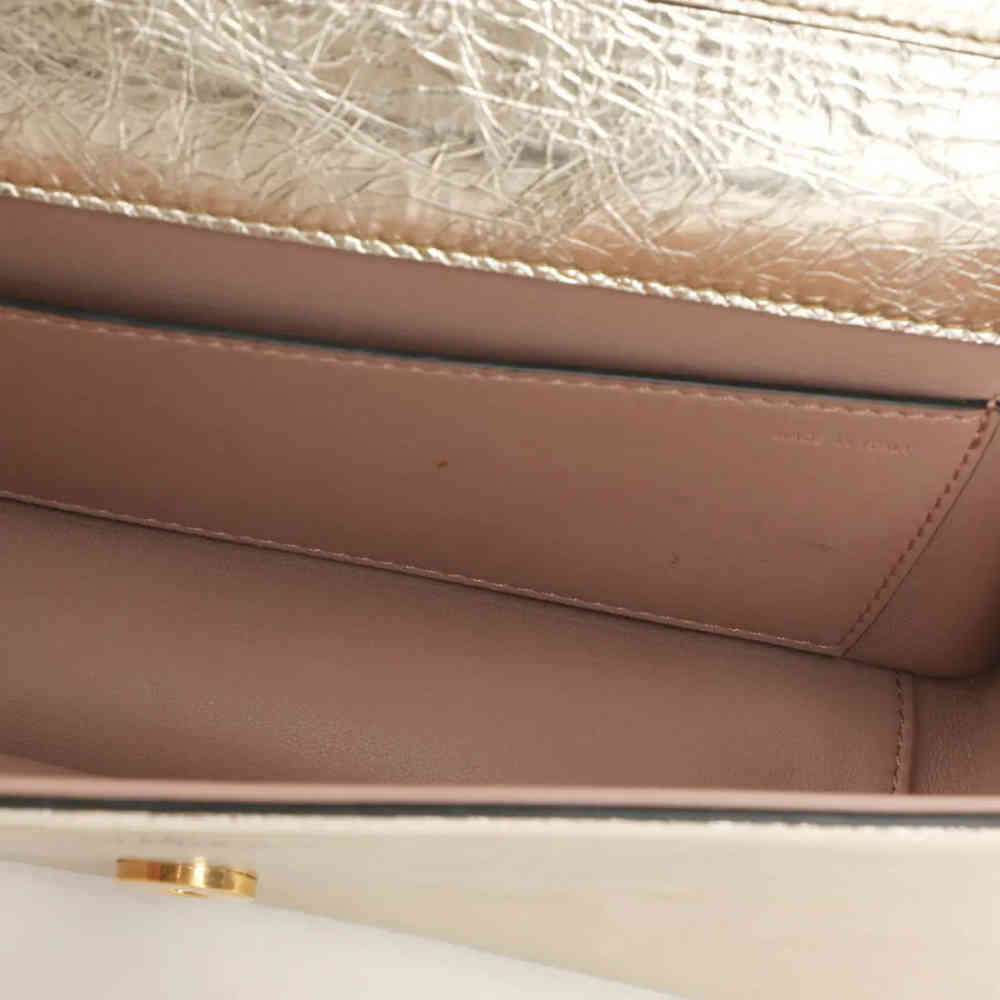 Valentino Locò Silver Sling Bag-6