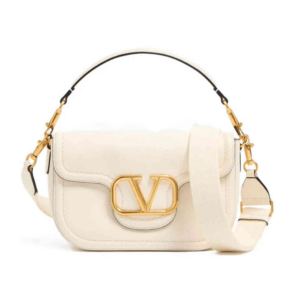 White Valentino Garavani Black All time Sling Bag