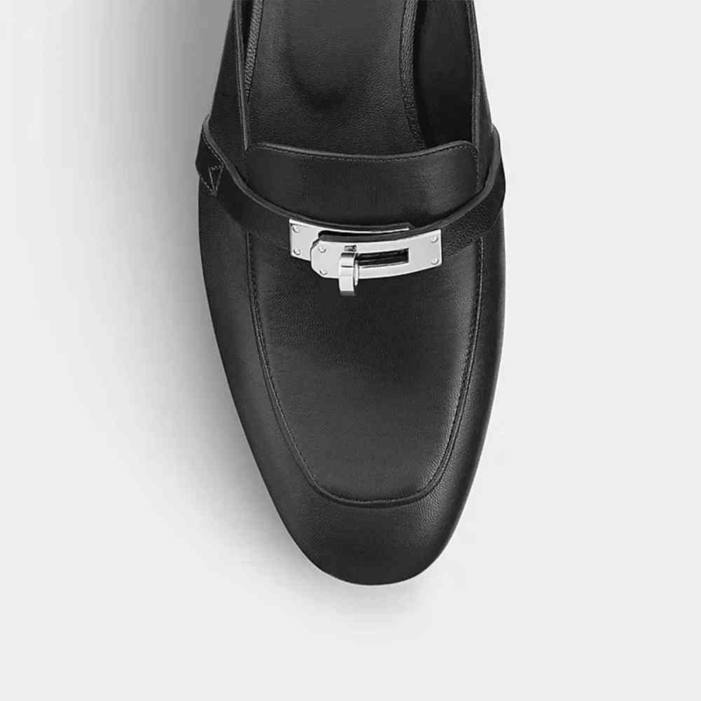 Hermès Oz Black Sandal-3
