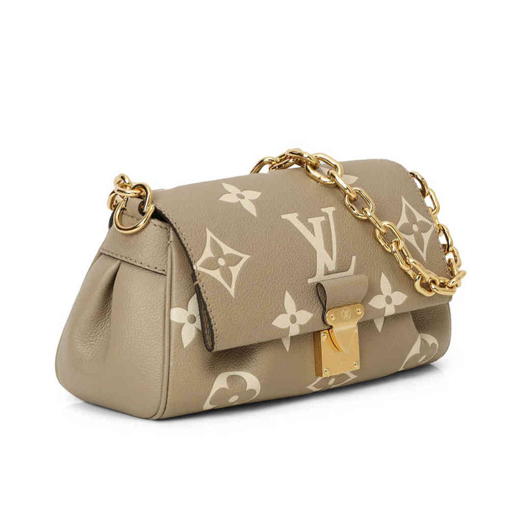 Louis Vuitton Favorite Beige Empreinte Bicolor Sling Bag-thumb-2