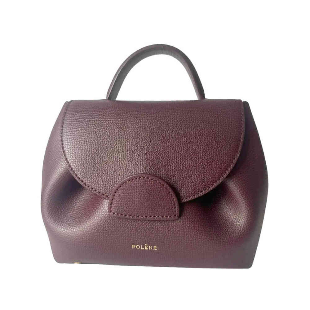 Wine Polene Numero Uno Grey Sling Bag