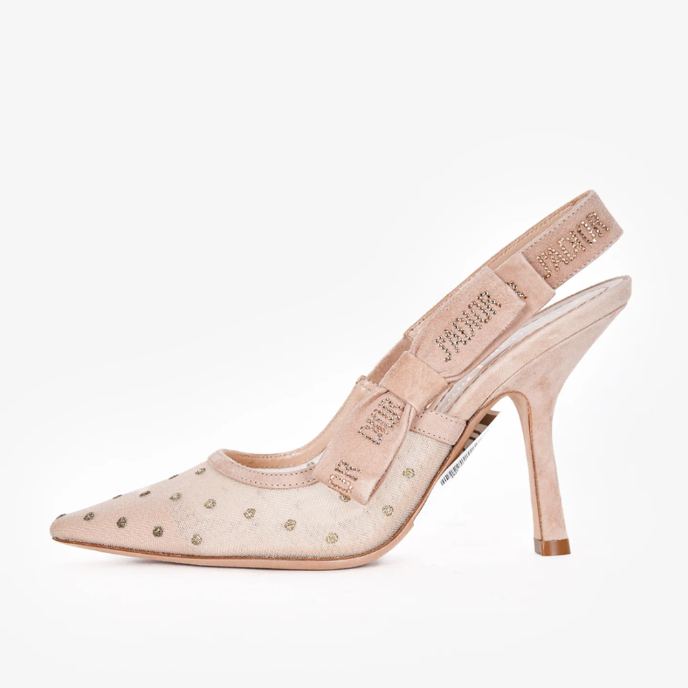 Christian Dior Brown Premium Quality Heels Sandals-thumb-2