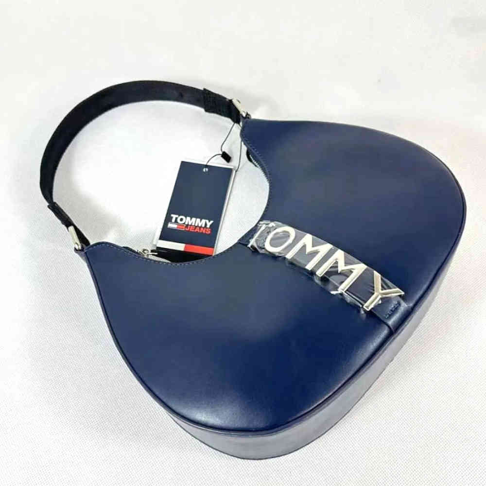 Blue Tommy Jeans City White Shoulder Bag