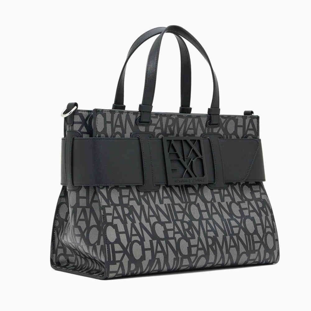 Armani Exchange Black Susy Tote Bag-1