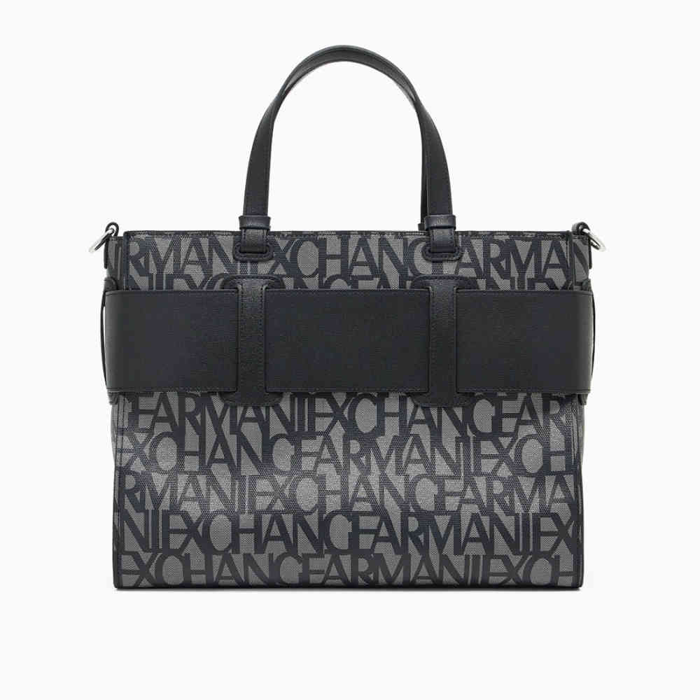 Armani Exchange Black Susy Tote Bag-2