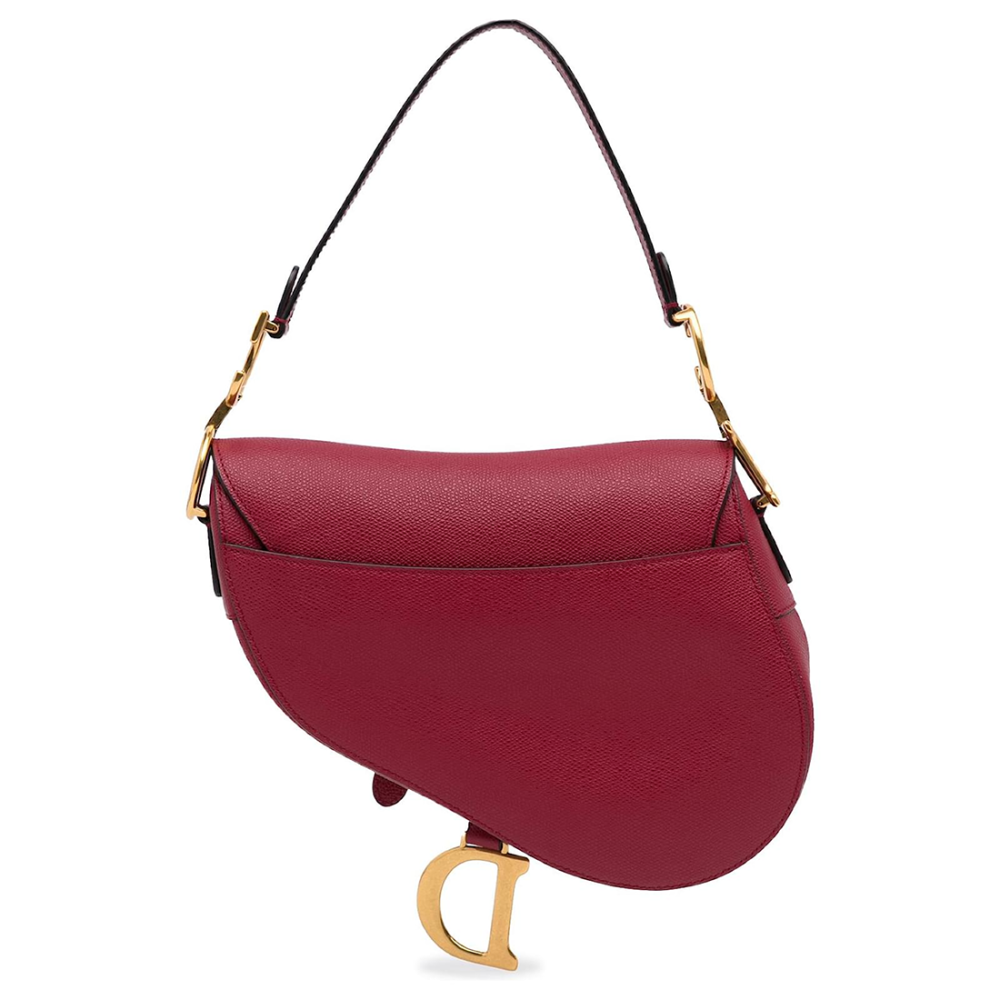 Dior Saddle Small Wine Shoulder Bag-thumb-2