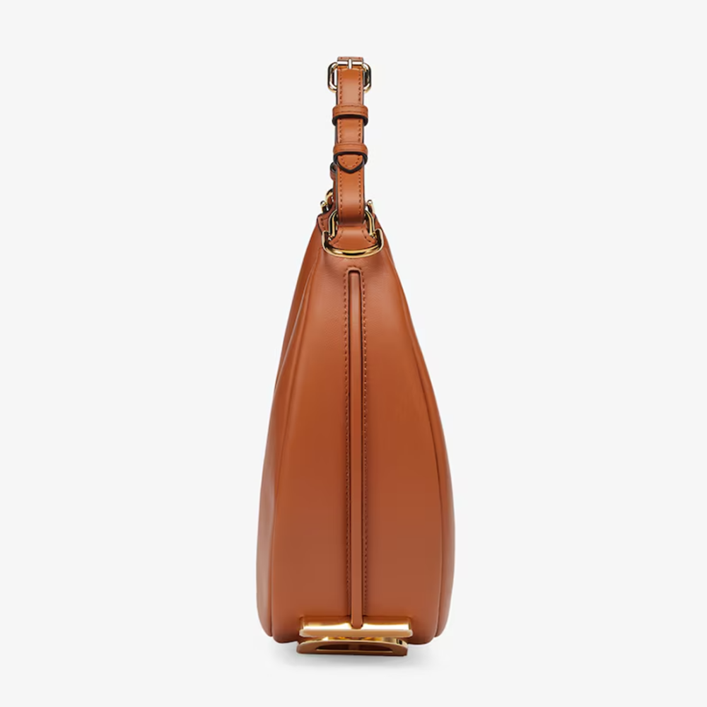 Fendi Fendigraphy Brown leather Shoulder bag-thumb-2