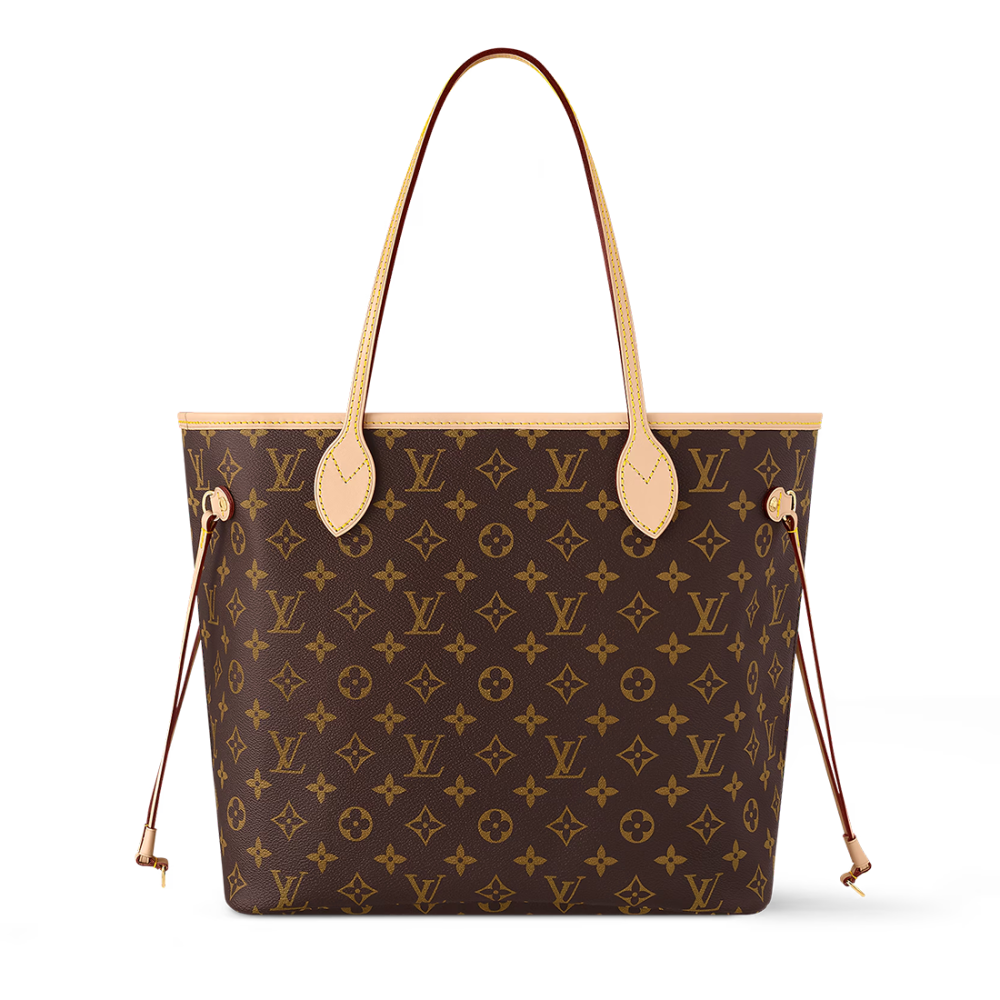 Louis Vuitton Neverfull Brown Tote Bag-thumb-1