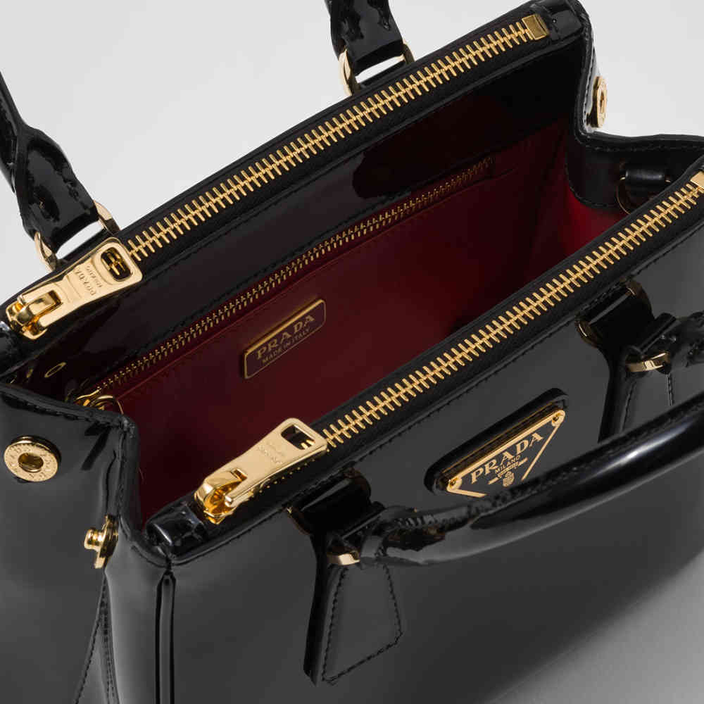 Prada Galleria Saffiano Black Handbag-4