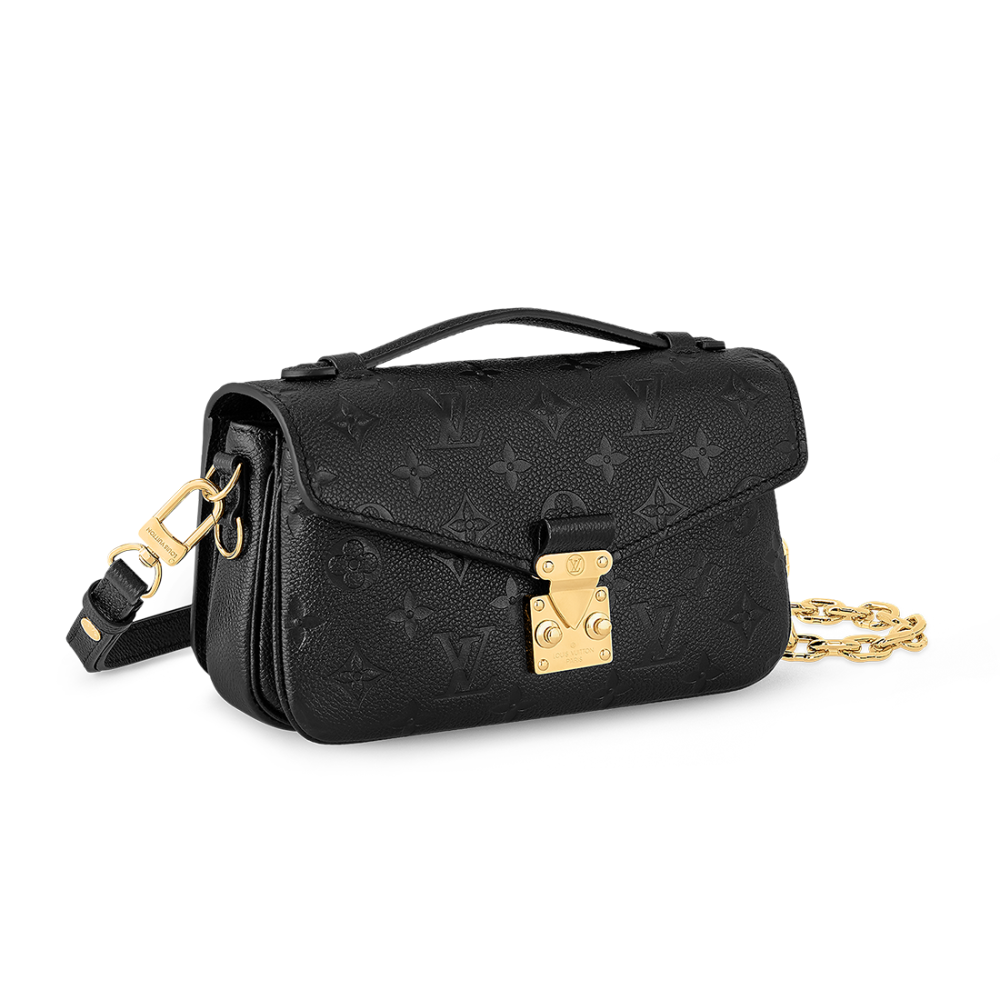 Louis Vuitton Metis Pochette Black East West Three Way Sling Bag-thumb-1